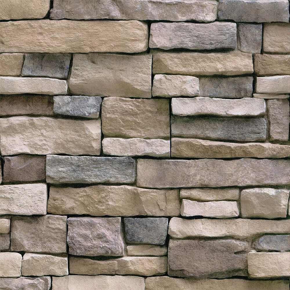 Stone Brick Wallpaper (Red) dimensions and specifications
