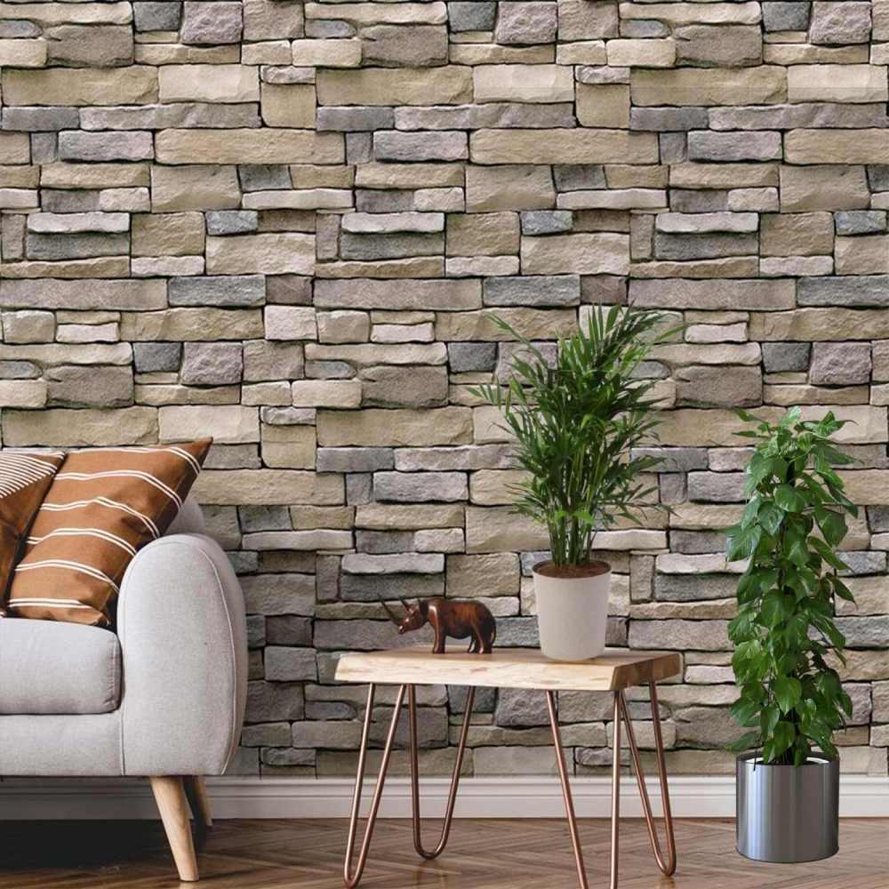 Stone Brick Wallpaper (Red)